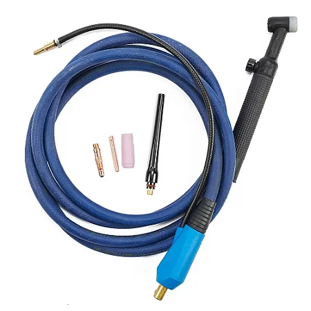 Tocha TIG SR 26 Corpo Flexível Com Gatilho Engate 13,00mm TBI Esab