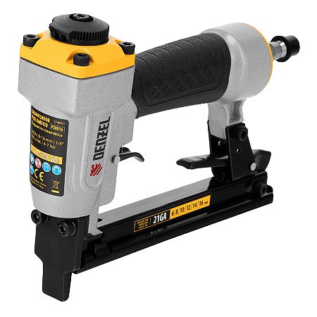 Grampeador Pneumático Para Grampos 21GA 6-16mm Denzel