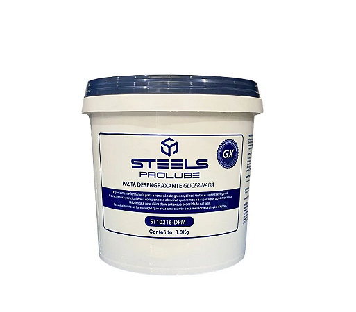 Desengraxante Para Mãos 3kg Glicerinado Steels
