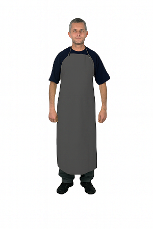 Avental PVC Forrado Preto 1,20 X 0,70m Carbografite