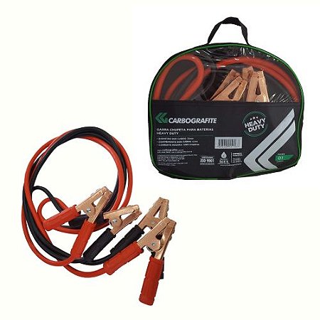 Garrra Chupeta Para Baterias (Reforçado Heavy Duty) Carbografite