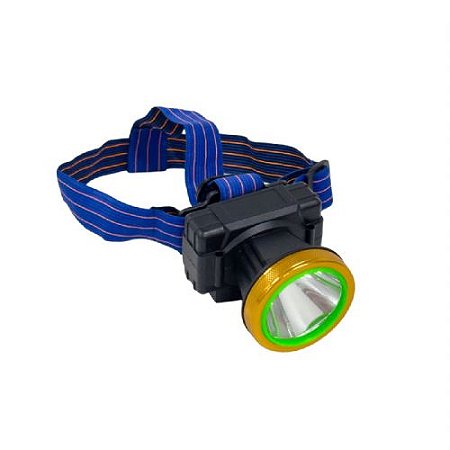 Lanterna de Led Para Cabeça L80W Carbografite