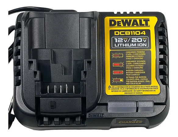 Carregador 12V-20V Li-Ion 4AH Bivolt Dewalt