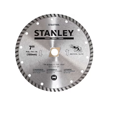 Disco Diamantado 180 7" X 7 X 20 Turbo Stanley