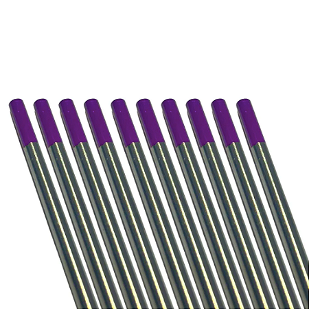 Eletrodo Tungstênio 2,40 X 150mm - Roxo (10 Unidades)