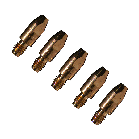 Bico de Contato 1,60mm D10 M8 Cu/Cr/Zr 5 Unidades Oximig