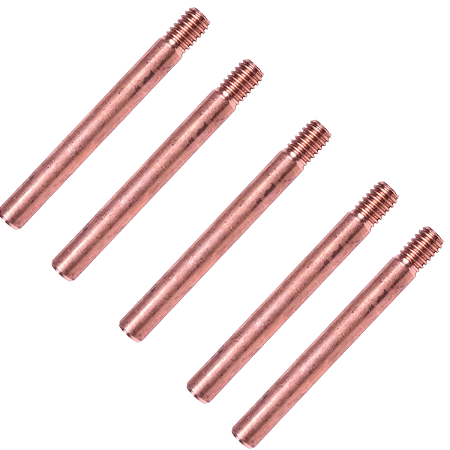 Kit Bicos de Contato Longo M8 x 72mm 5 Unidades Oximig