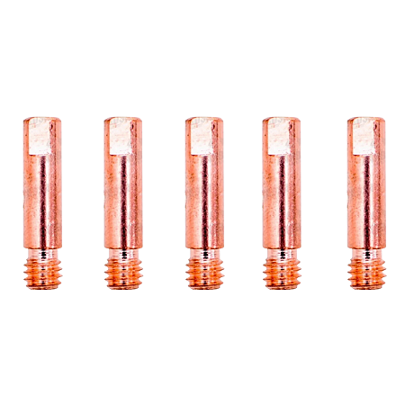 Bico de Contato M6 x 25mm 5 Unidades Oximig