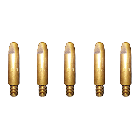 Bico de Contato M6 0,80mm x 38mm (MA020) 5 Unidades Oximig