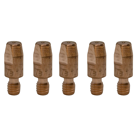 Bico de Contato M6 1,00mm x 22mm 5 Unidaddes TBI Esab