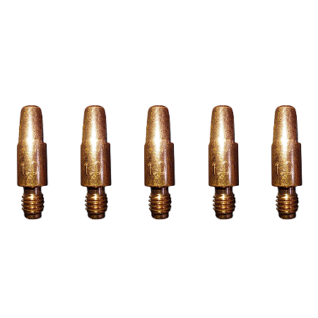 Bico de Contato M6 1,00mm x 28mm (MA122) (Cu/Cr/Zr) 5 Unidades Oximig