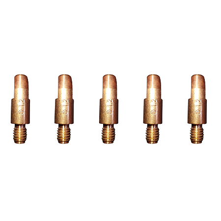 Bico de Contato M6 1,20mm x 28mm 5 Unidades Binzel