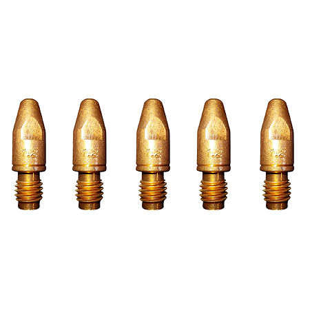 Bico de Contato M8 1,20mm x 30mm (MA143) (Cu/Cr/Zr) 5 Unidades Oximig