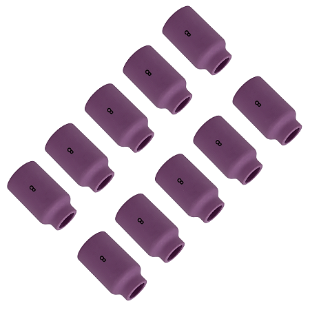 Bocal Cerâmica Gás Lens TIG 26 Nº 08 54N14 10 Unidades Binzel