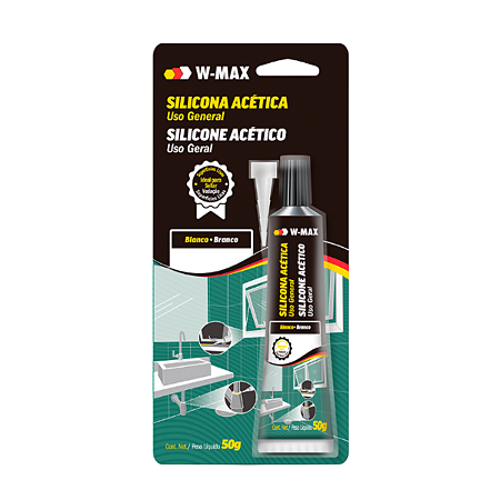 Silicone Acetico Uso Geral 50G V-Max