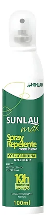 Repelente Spray Sunlau MAx 100ml Henlau