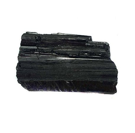 Pedra Turmalina Negra Bruta Pequena