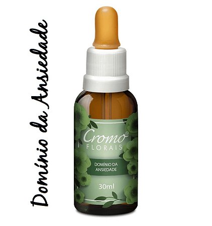 Floral de Bach Domínio da Ansiedade Cromoflorais 30ml