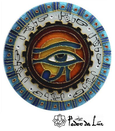 Ativador de Energia Mandala Olho de Horus (14cm)