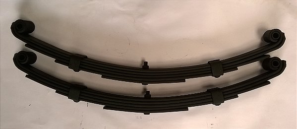 Par Feixe De Mola 71 Cm 1500 Kg De Carga Carretinha Reboque
