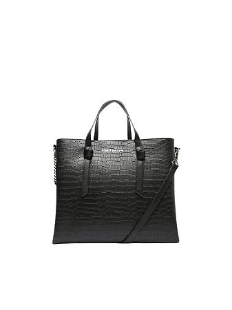 Schutz Shopping Bag Texture Black S5001002870001