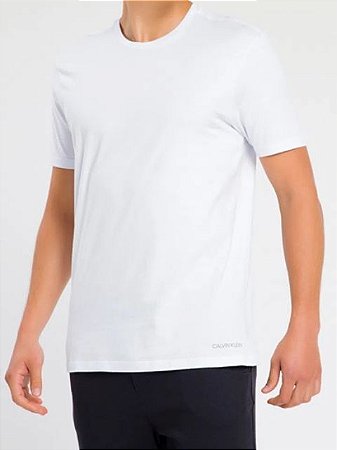 Calvin Klein Jeans Camiseta Basic Branco U9000S