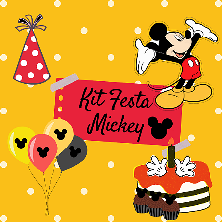 Kit Festa MICKEY | CÃES