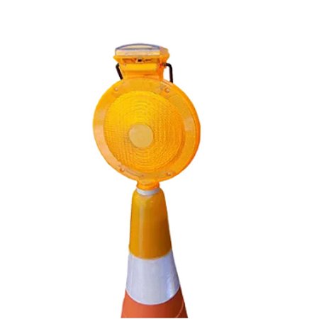 SINALIZADOR SOLAR TRAFLED CONE