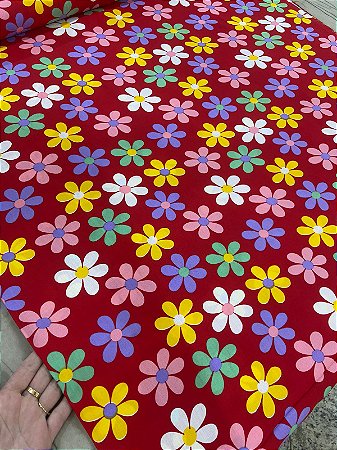 TECIDO VISCOSE ESTAMPADA