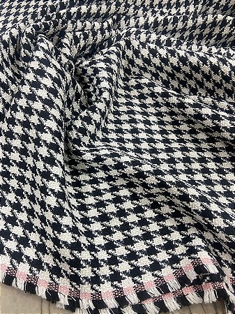 TECIDO TWEED PIED POULE