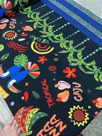 VISCOLINHO ESTAMPADO