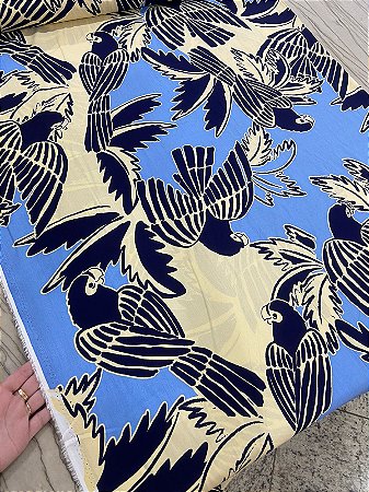 TECIDO VISCOSE ESTAMPADA
