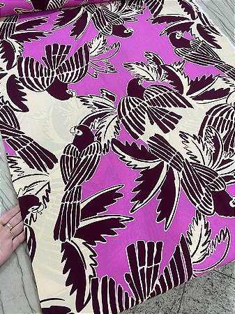TECIDO VISCOSE ESTAMPADA