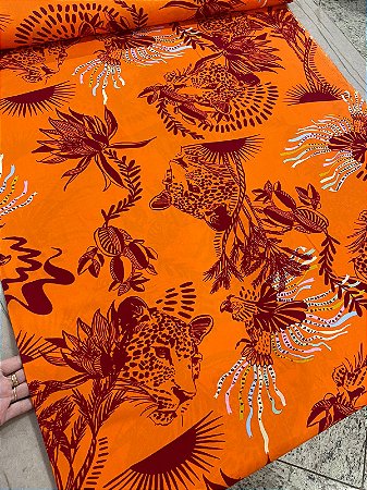 TECIDO VISCOSE ESTAMPADA