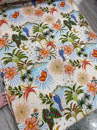 MALHA CANELADA ESTAMPA DIGITAL