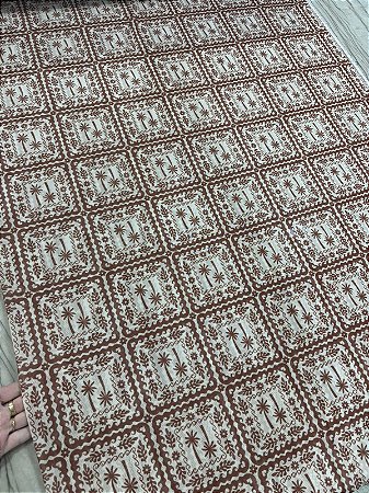 TULE EM MALHA ESTAMPADO