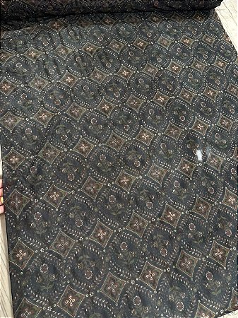 TULE EM MALHA ESTAMPADO
