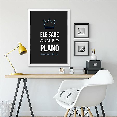 Ele sabe qual é o plano fundo escuro