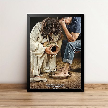 Se eu não te lavar, não tens parte comigo João 13 8