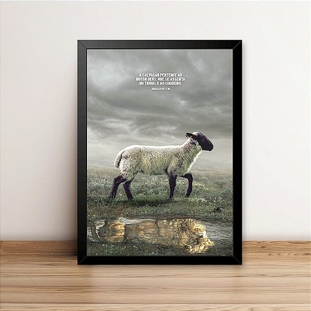 A salvação pertence ao nosso Deus, que se assenta no trono Ap 7 10