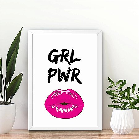 Quadro Girl Power