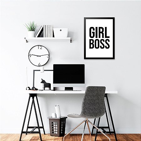 Quadro  Girl Boss