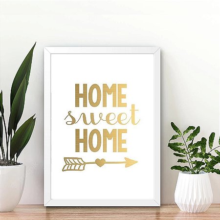 Quadro Decorativo Home Sweet Home