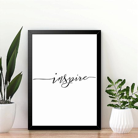 Quadro Decorativo Inspire