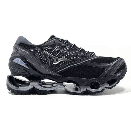 mizuno prophecy 8 preto e prata