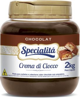 Pasta para recheio Specialitá Chocolat Crema di Ciocco 2,02kg