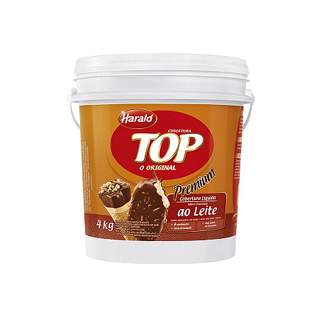 Cobertura Líquida Skimo sabor Chocolate ao Leite Top Harald 4kg