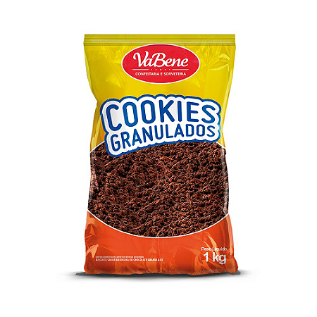 Cookies Granulados Sabor Chocolate Vabene 1kg