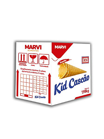 Kid Cascão Casquinha de Sorvete MARVI (120)