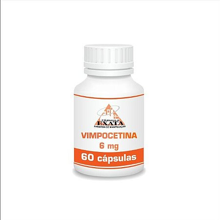 VIMPOCETINA 6mg 60 cápsulas